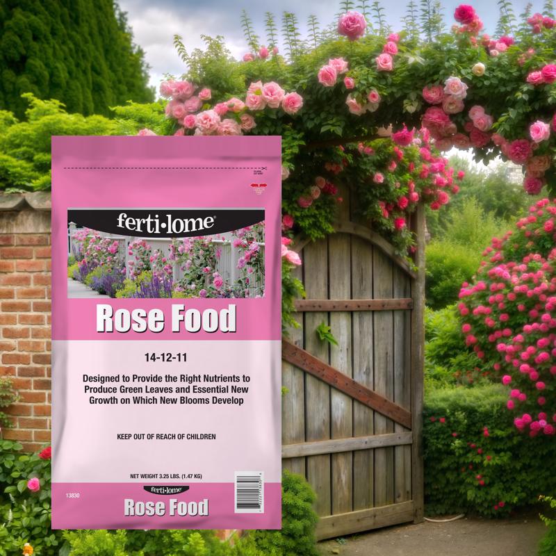 Ferti-lome ROSE FOOD 14-12-11 Granules Plant Food 3.25 lb
