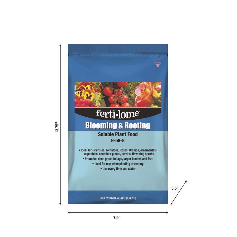 Ferti-lome Blooming & Rooting Granules Plant Food 3 lb