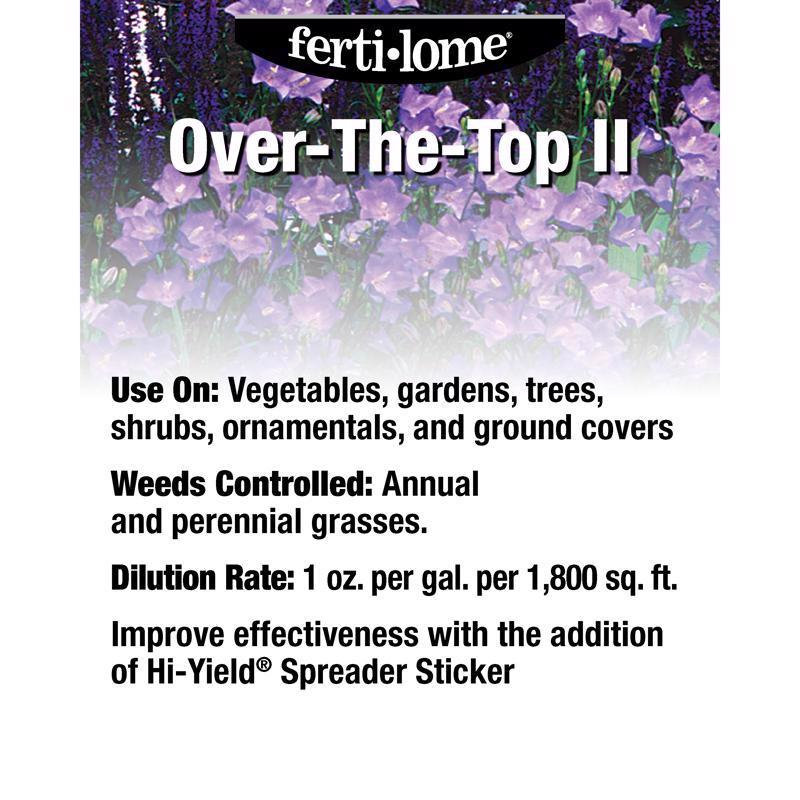 Ferti-lome Over the Top II Weed and Grass Killer Concentrate 8 oz