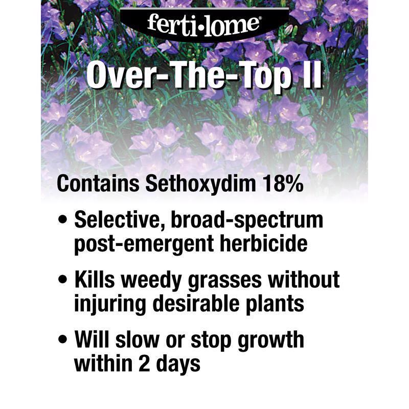Ferti-lome Over the Top II Weed and Grass Killer Concentrate 8 oz