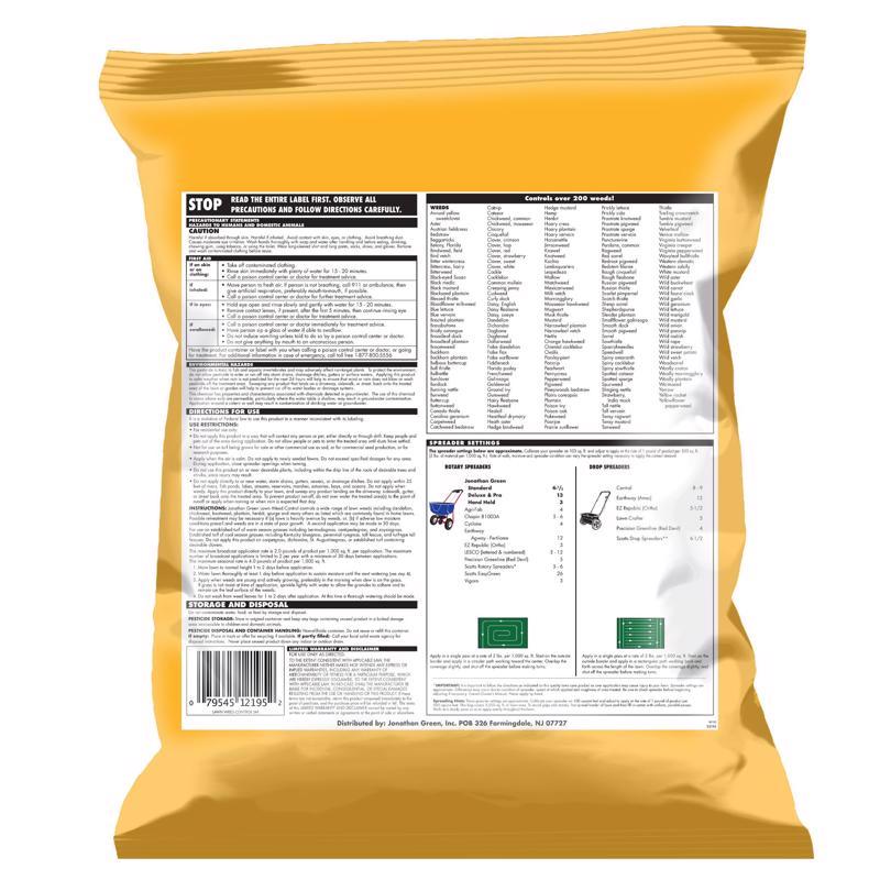 Jonathan Green Lawn Weed Control Weed Control Granules 10 lb