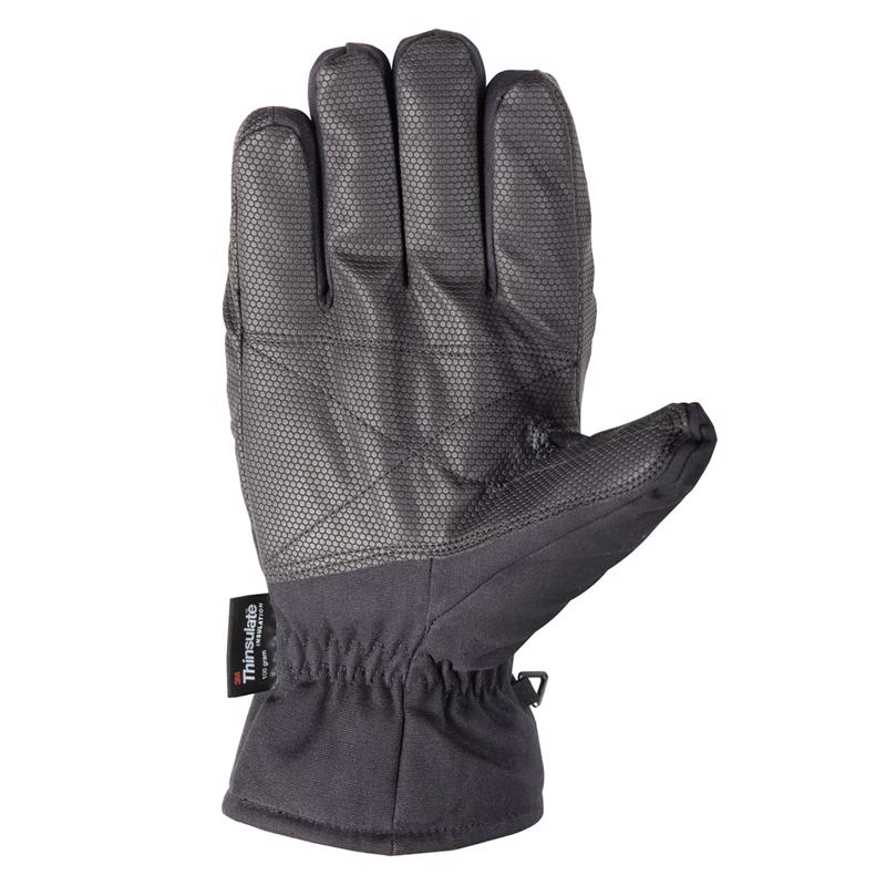 Wells Lamont Men's Outdoor Winter Gloves Black L