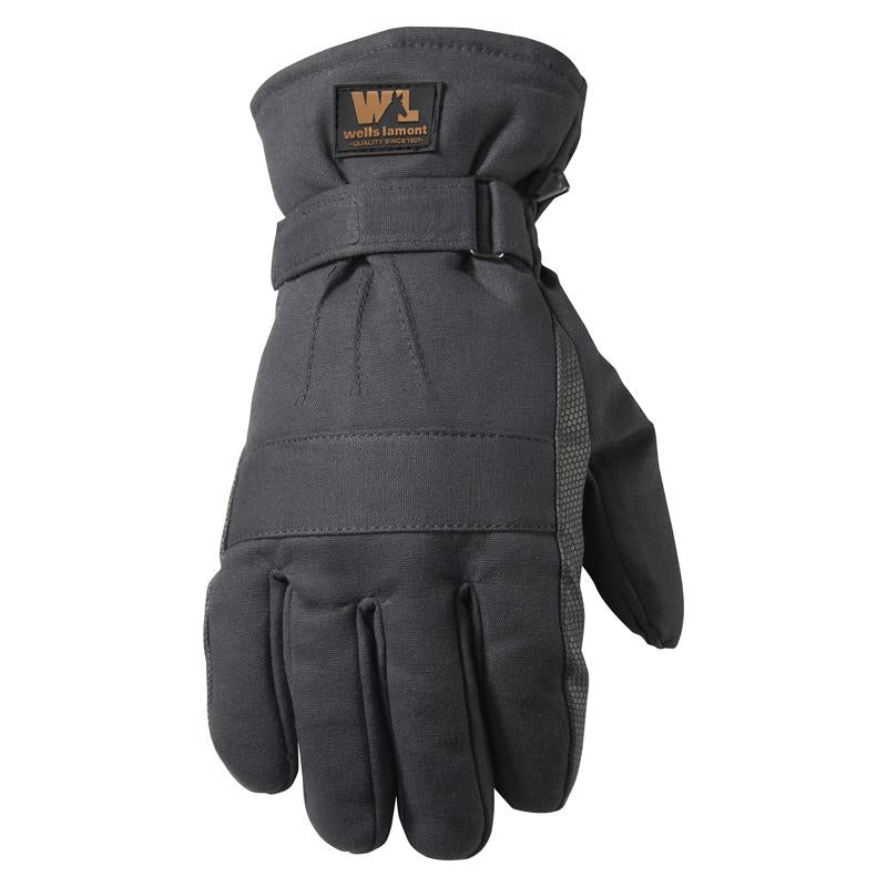Wells Lamont Men's Outdoor Winter Gloves Black XL