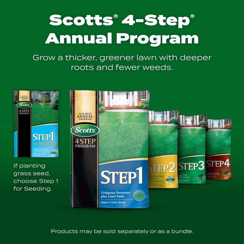 Scotts Step 3 Annual Program Lawn Food For All Grasses 5000 sq ft