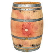 Real Wood Products 36 in. H X 27 in. W X 27 in. D Oak Wine Barrel Barrel Natural