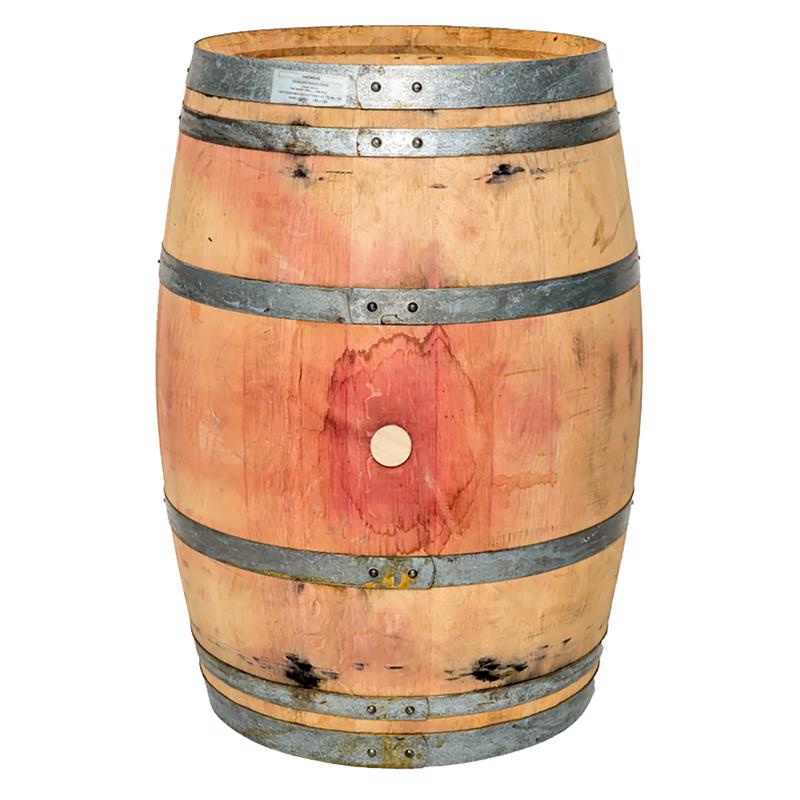 Real Wood Products 36 in. H X 27 in. W X 27 in. D Oak Wine Barrel Barrel Natural
