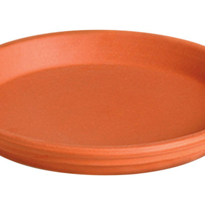 Deroma 1 in. H X 7.5 in. D Clay Traditional Plant Saucer Terracotta