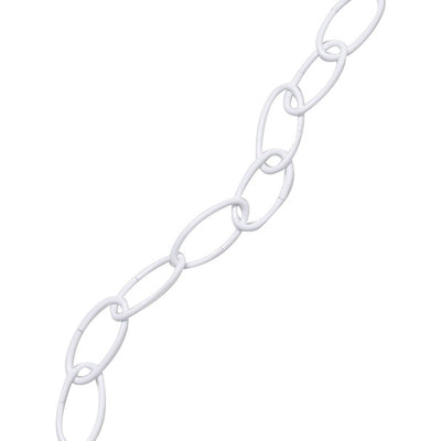 Panacea White Steel 36 in. H Sturdy Extender Chain