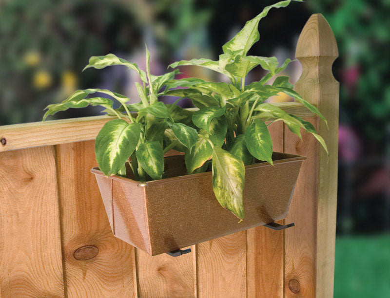 Panacea Black Aluminum 3-3/16 in. H Adjustable Plant Bracket