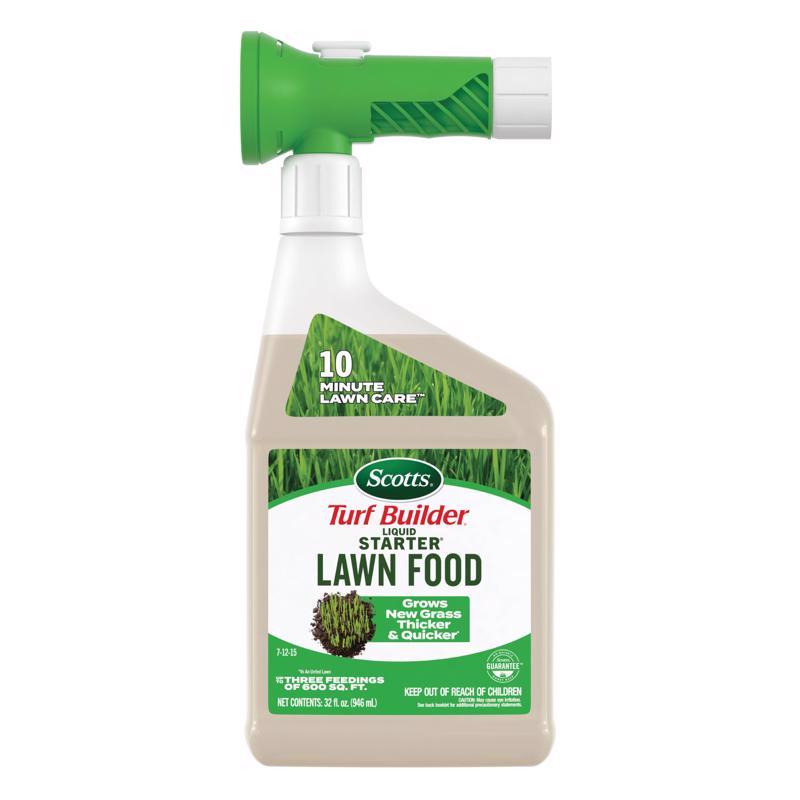 Scotts Turf Builder Lawn Starter Lawn Food For All Grasses 1800 sq ft