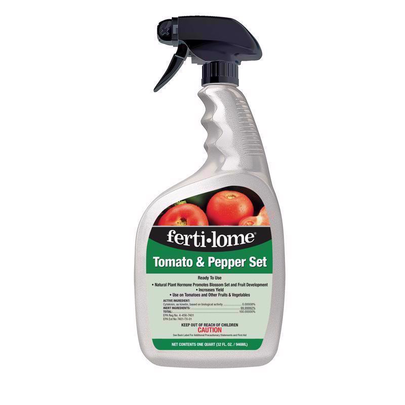 Ferti-lome TOMATO & PEPPER SET RTU Liquid Tomato & Pepper Plant Food 32 oz