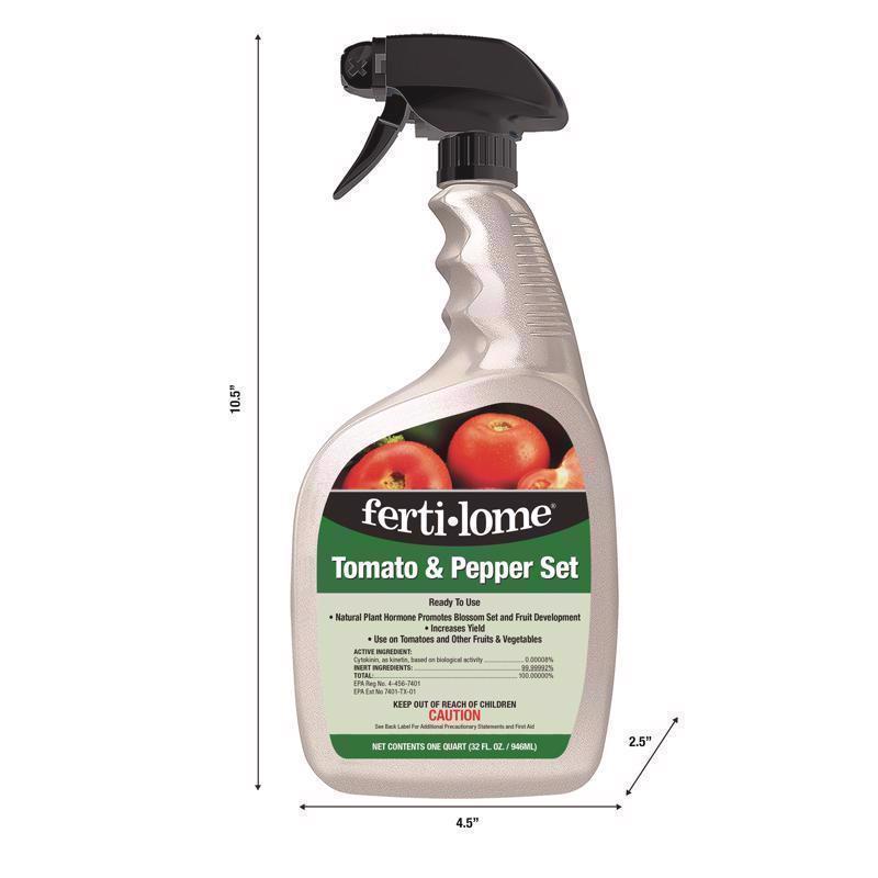 Ferti-lome TOMATO & PEPPER SET RTU Liquid Tomato & Pepper Plant Food 32 oz