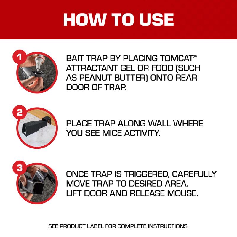 Tomcat Small Live Catch Animal Trap For Mice
