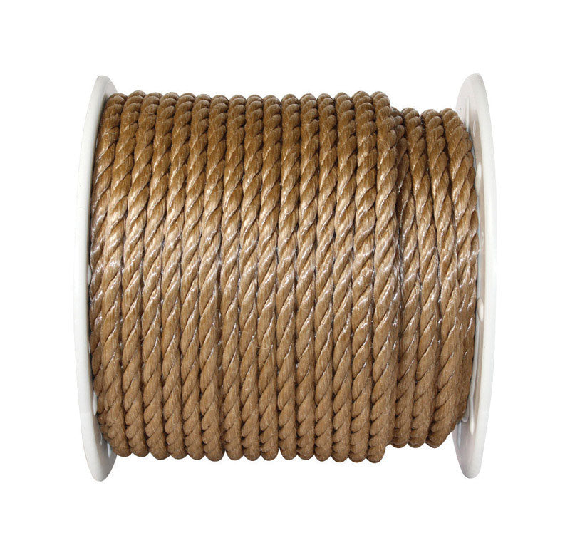 Koch Industries 1/2 in. D X 200 ft. L Brown Twisted Poly Rope
