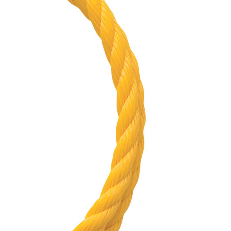 Koch Industries 1/4 in. D X 600 ft. L Yellow Twisted Polypropylene Rope