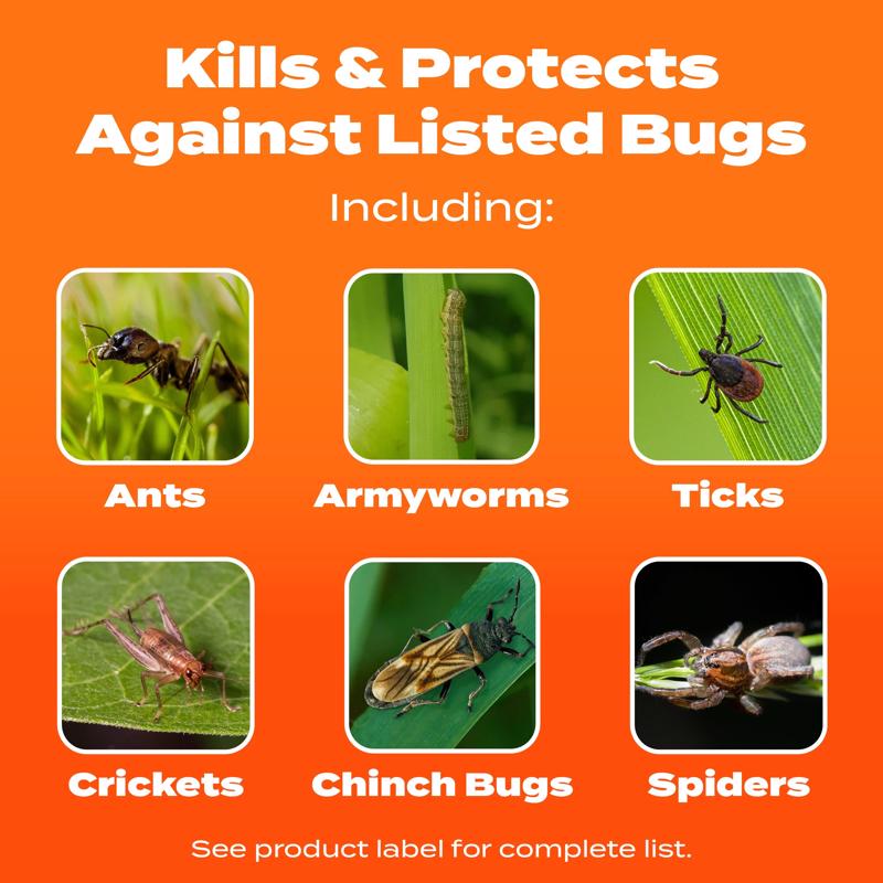 Scotts Turf Builder SummerGuard Insect and Grub Control Lawn Food For All Grasses 5000 sq ft