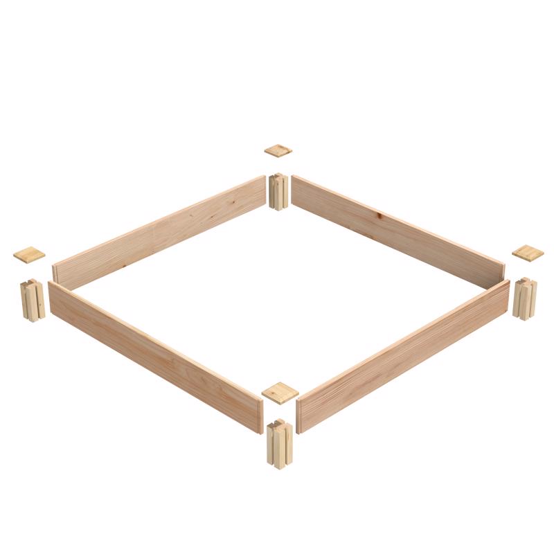 Greenes 5.5 in. H X 48 in. W Cedar Raised Bed Planter Brown