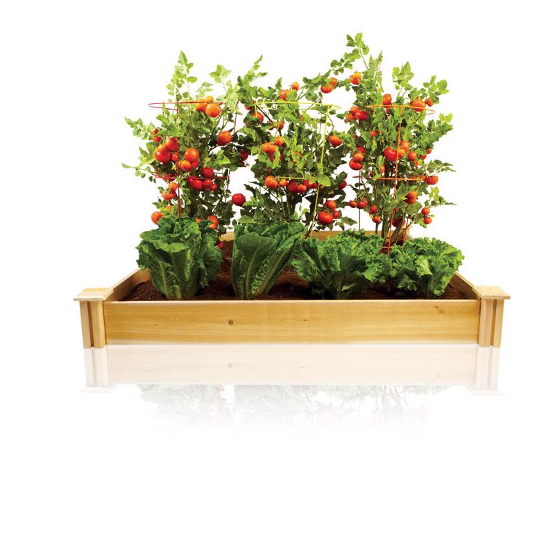 Greenes 5.5 in. H X 48 in. W Cedar Raised Bed Planter Brown