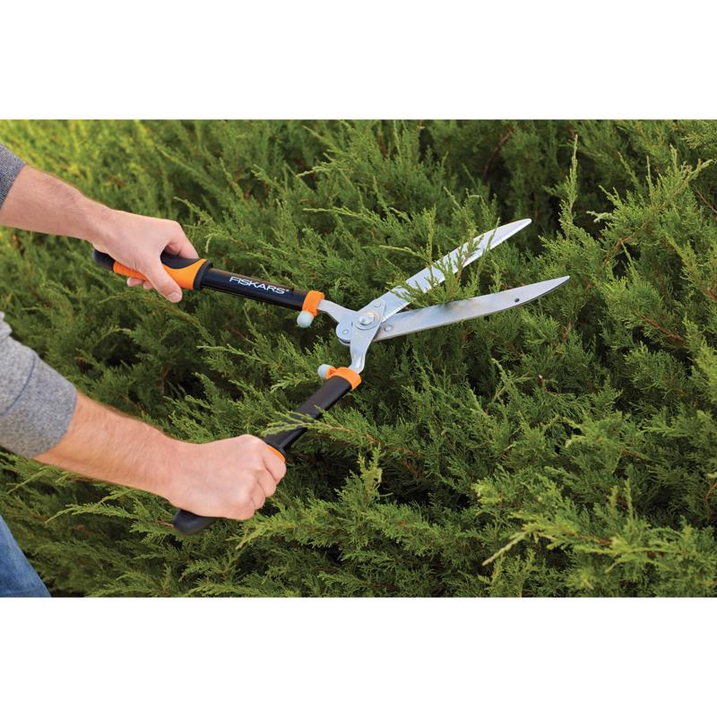 Fiskars 13 in. Steel Serrated Hedge Shears