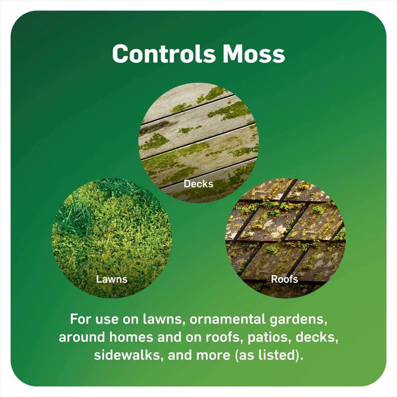 Scotts MossEx Lawn Moss Killer RTS Hose-End Concentrate 32 oz