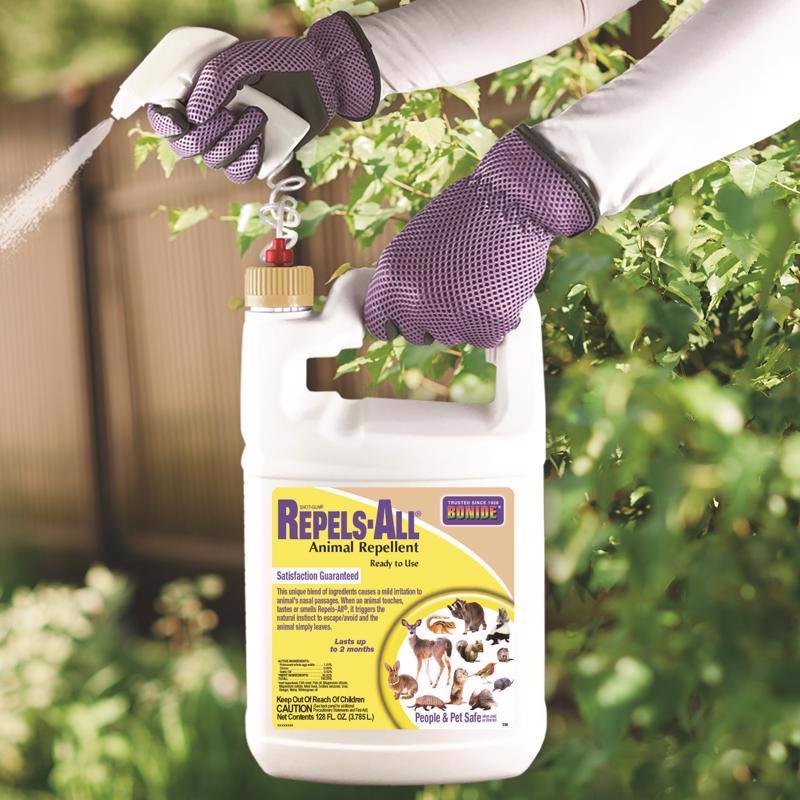 Bonide Repels-All Animal Repellent Liquid For Most Animal Types 128 oz
