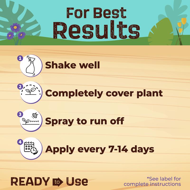 Bonide Captain Jacks Neem Oil Organic Fungicide/Insecticide/Miticide Liquid 32 oz