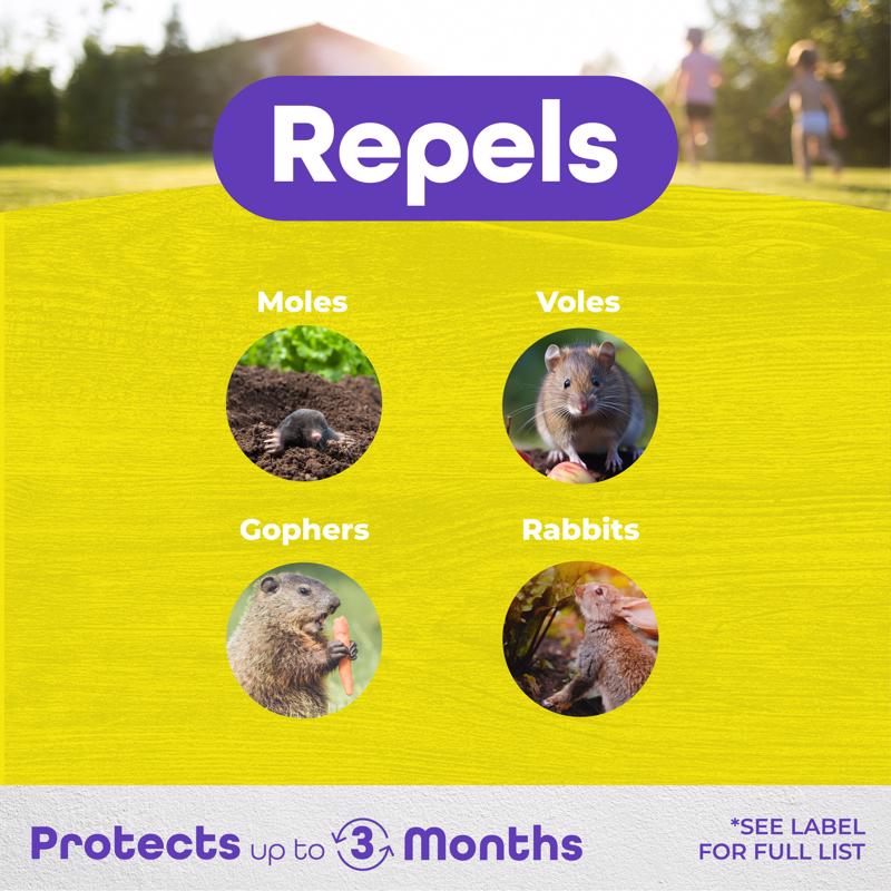 Bonide Molemax Animal Repellent Liquid For Moles and Voles 32 oz
