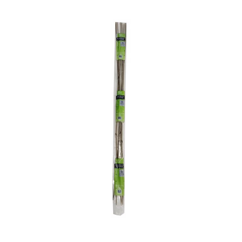 ATC 60 in. H X 3/8 in. W Natural Bamboo Garden Stakes