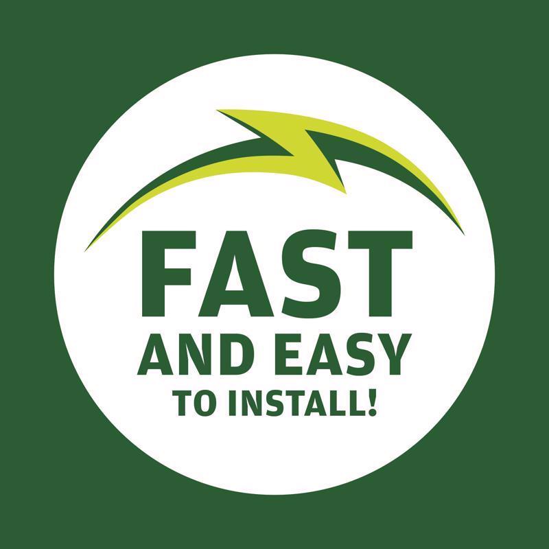 Master Mark Terrace Board 40 ft. L X 4 in. H Plastic Black Lawn Edging