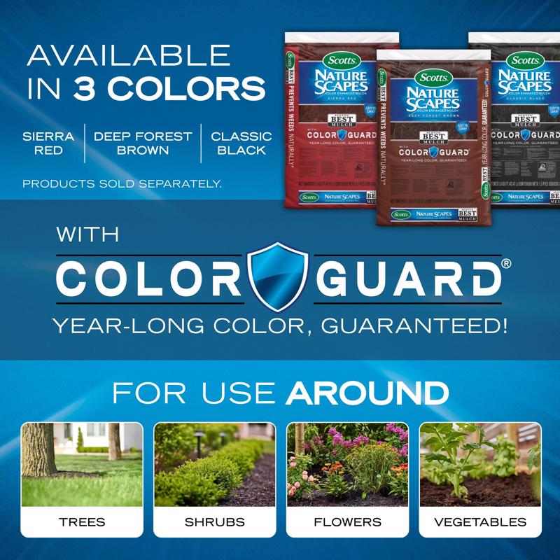 Scotts Nature Scapes Red Bark Color Enhanced Mulch 2 cu ft