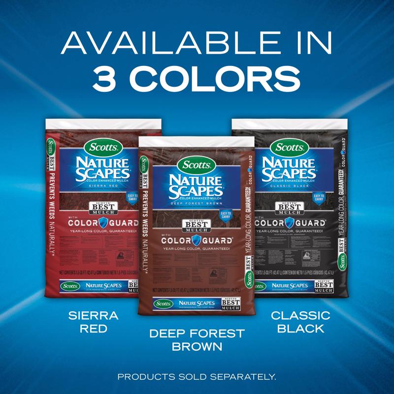 Scotts Nature Scapes Red Bark Color Enhanced Mulch 2 cu ft