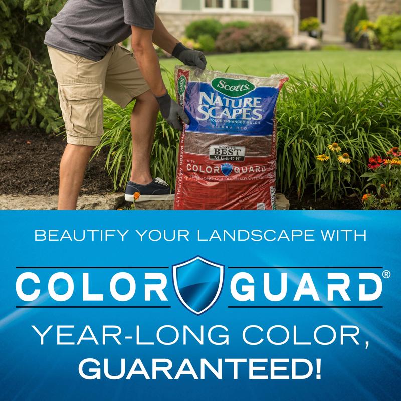 Scotts Nature Scapes Red Bark Color Enhanced Mulch 2 cu ft