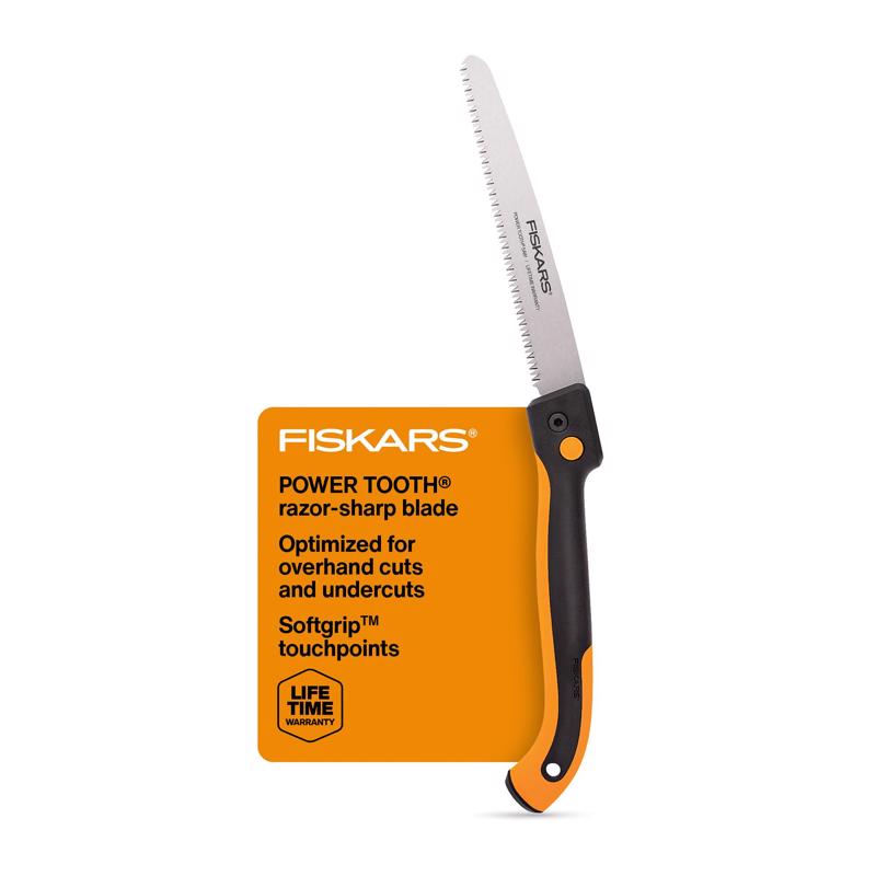 Fiskars 10 in. Stainless Steel Pruning Saw