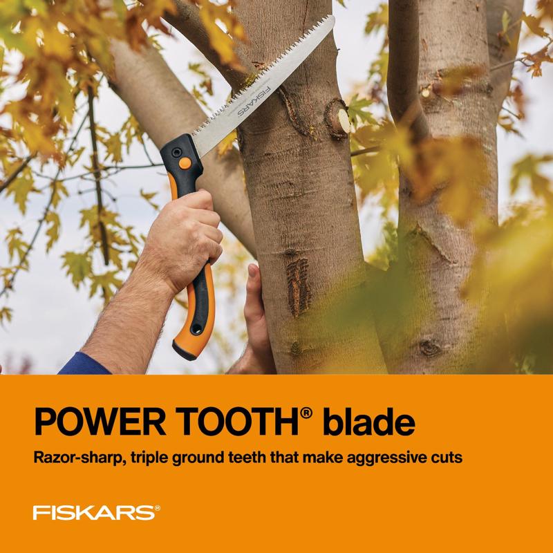 Fiskars 10 in. Stainless Steel Pruning Saw