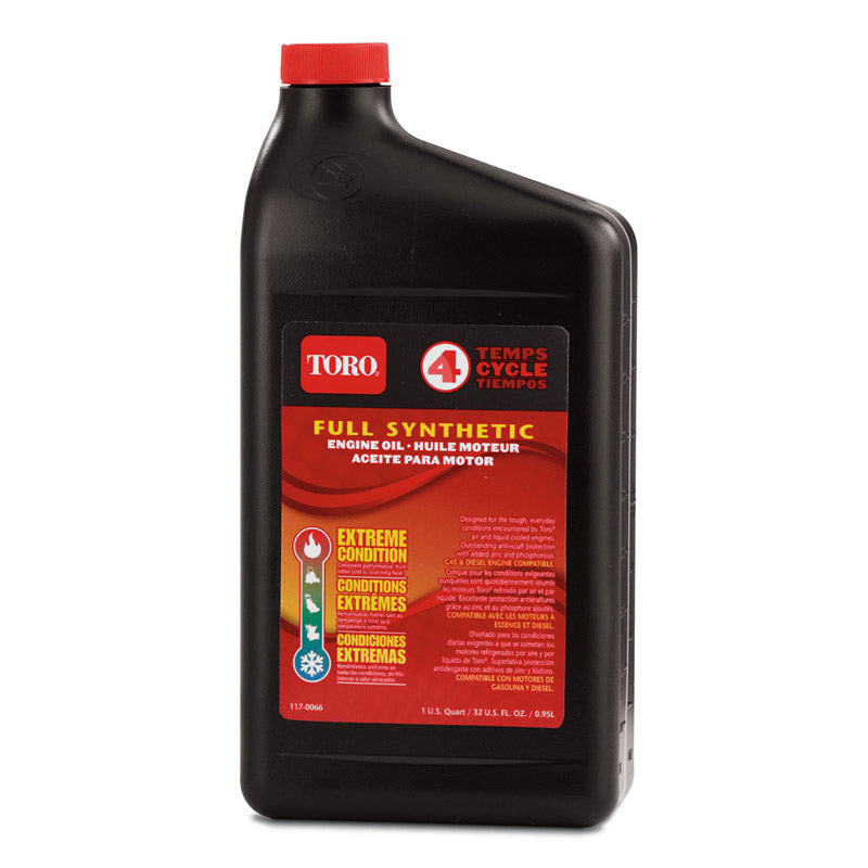 Toro 10W-30 4-Cycle Synthetic Motor Oil 32 oz