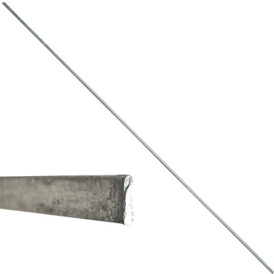 Yardlink 48 in. H Silver Metal Chain Link Fence Tension Bar