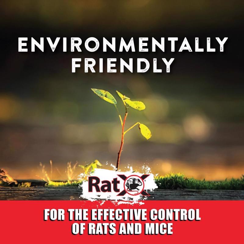 RatX Non-Toxic Bait Pellets For Mice and Rats 3 lb