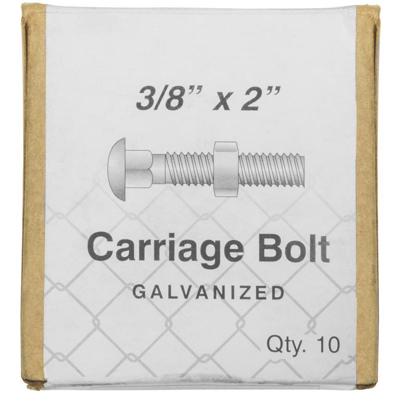 Yardlink .709 in. H Silver Steel Carriage Bolts