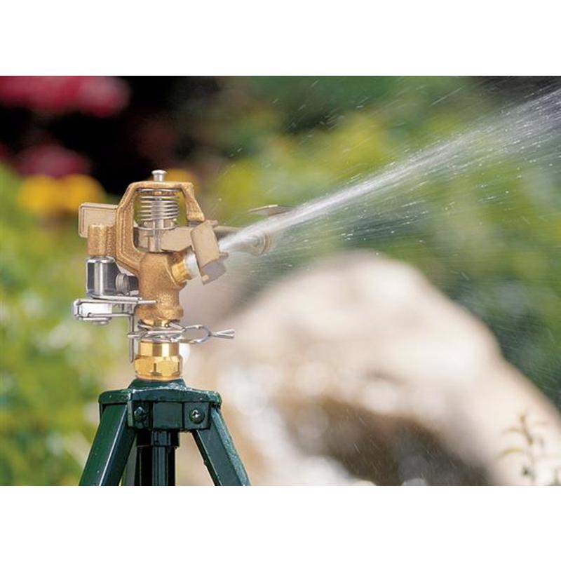 Orbit Brass Ring Base Impact Sprinkler Head 2513 sq ft