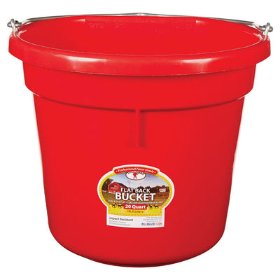 Little Giant 20 qt Bucket Red