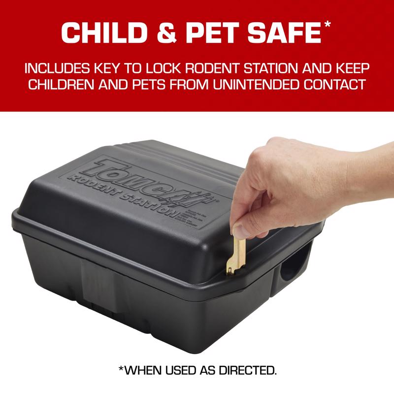 Tomcat Rodent Bait Station Blocks For Mice and Rats