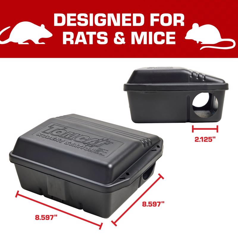 Tomcat Rodent Bait Station Blocks For Mice and Rats