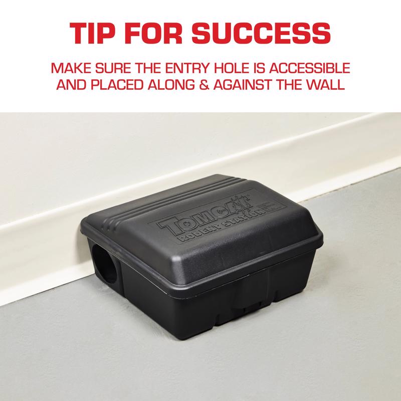 Tomcat Rodent Bait Station Blocks For Mice and Rats