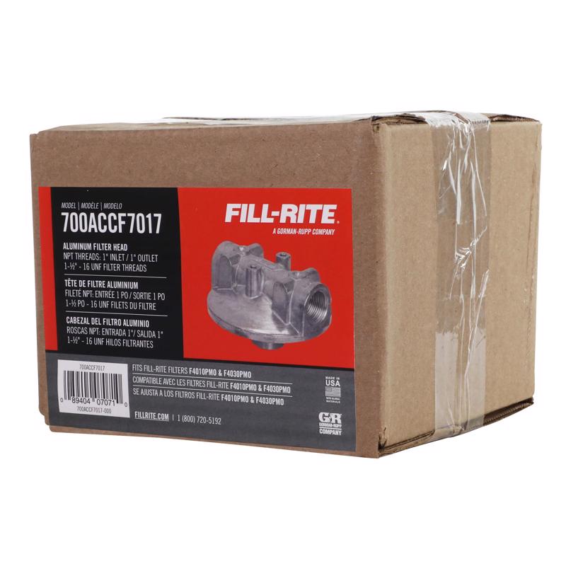 Fill-Rite Aluminum Filter Head