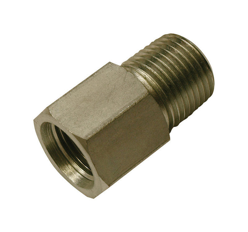 Apache Steel 1/2 in. D X 3/8 in. D Hydraulic Adapter