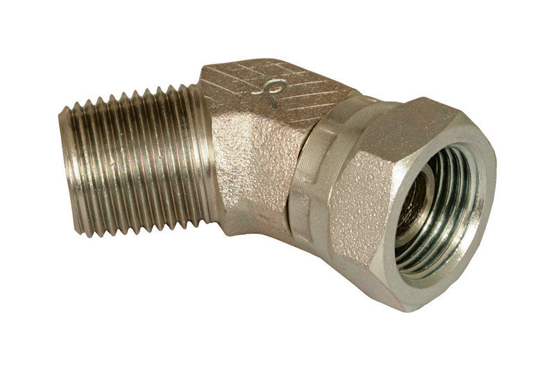 Apache Steel 1/2 in. D X 1/2 in. D Hydraulic Adapter