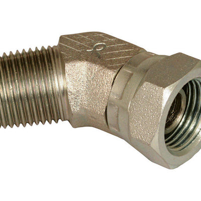 Apache Steel 1/2 in. D X 1/2 in. D Hydraulic Adapter