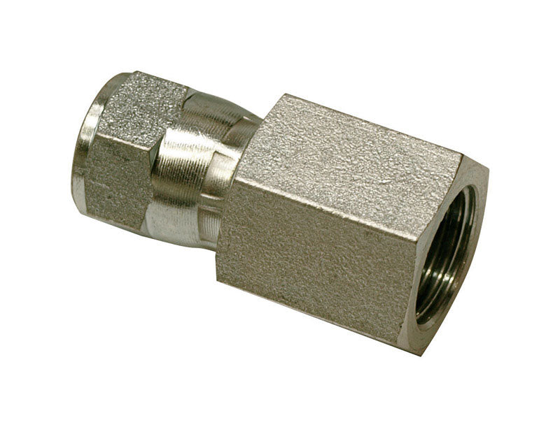 Apache Steel 5/8 in. D X 3/8 in. D Hydraulic Adapter