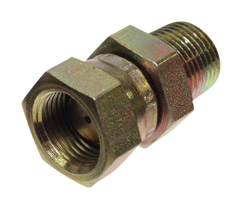 Apache Steel 1/2 in. D X 1/2 in. D Hydraulic Adapter