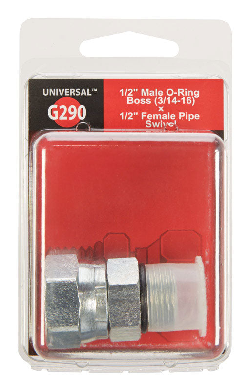 Apache Metal 1/2 in. D X 1/2 in. D Hydraulic Adapter